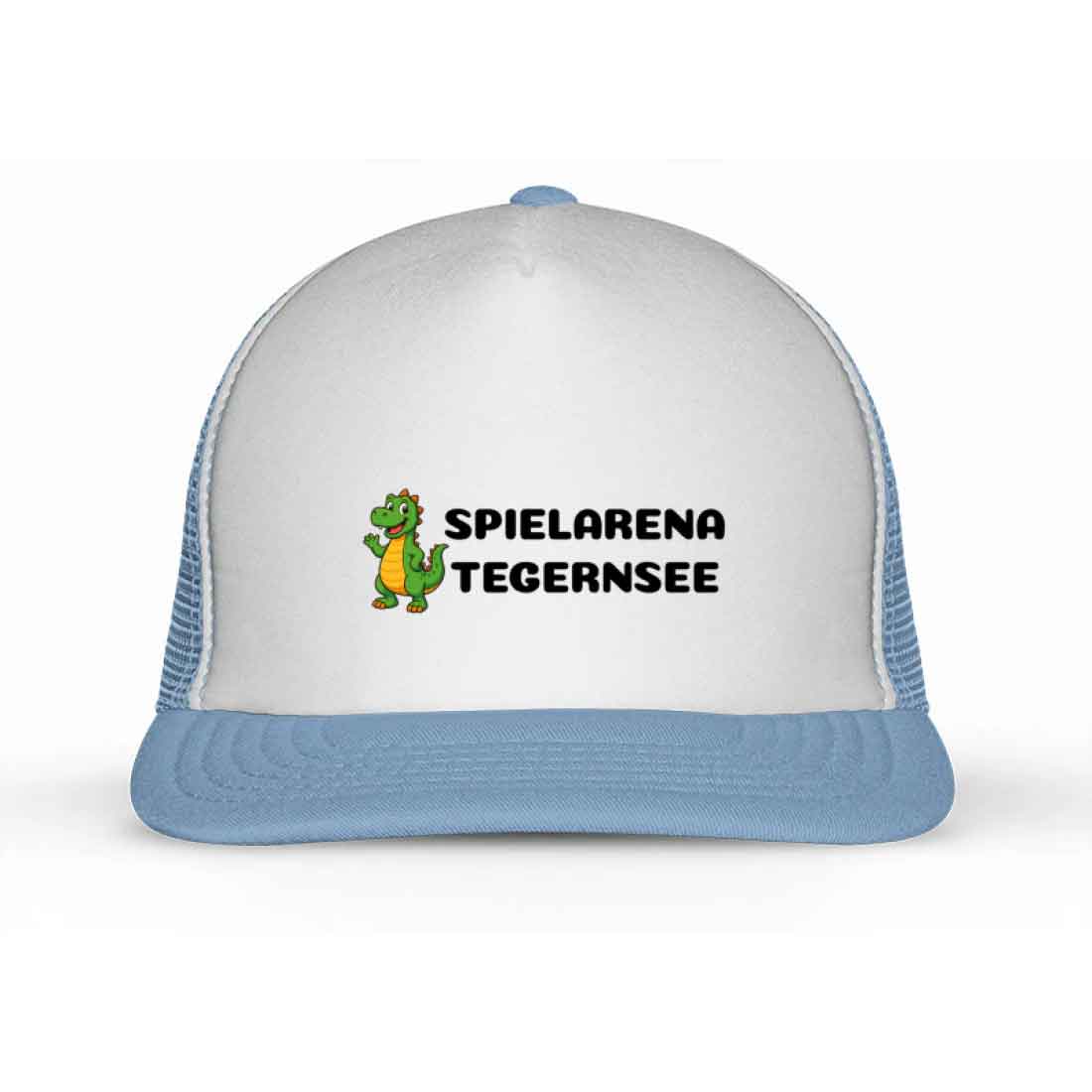 Dino Trucker Cap Kids hellblau